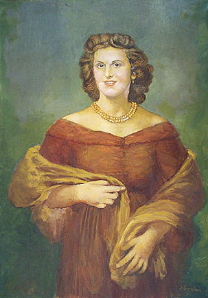 Portret žene s ogrlicom