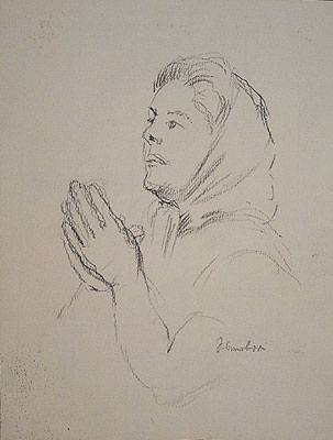 Žena u molitvi